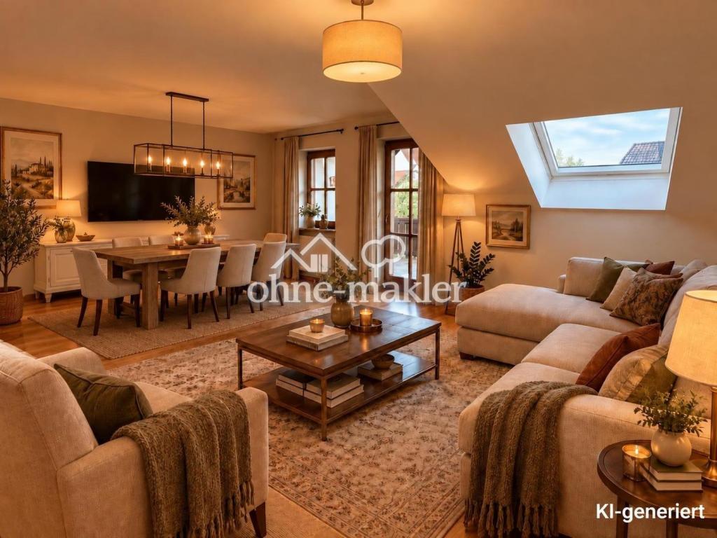 Große 2-Zimmer-Wohnung mit Loggia und Blick nach Süden ins Grüne - Photo 1