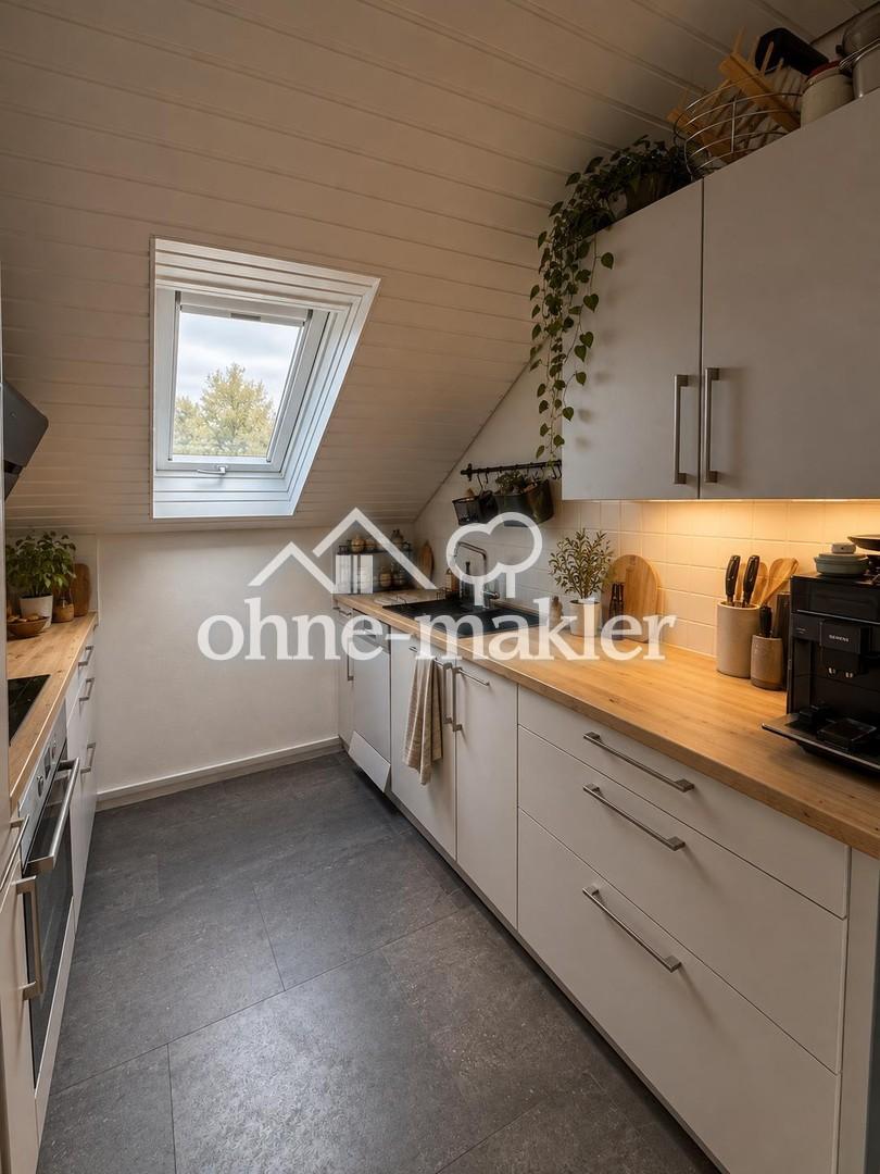 4 Zimmer Dachgeschosswohnung mit neuer Küche - Foto 4