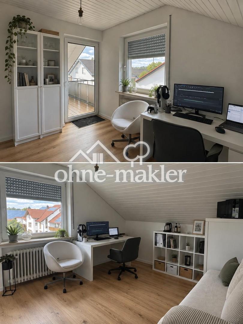4 Zimmer Dachgeschosswohnung mit neuer Küche - Foto 2