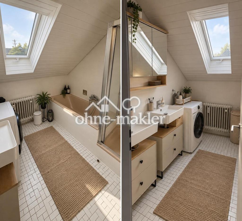 4 Zimmer Dachgeschosswohnung mit neuer Küche - Foto 5