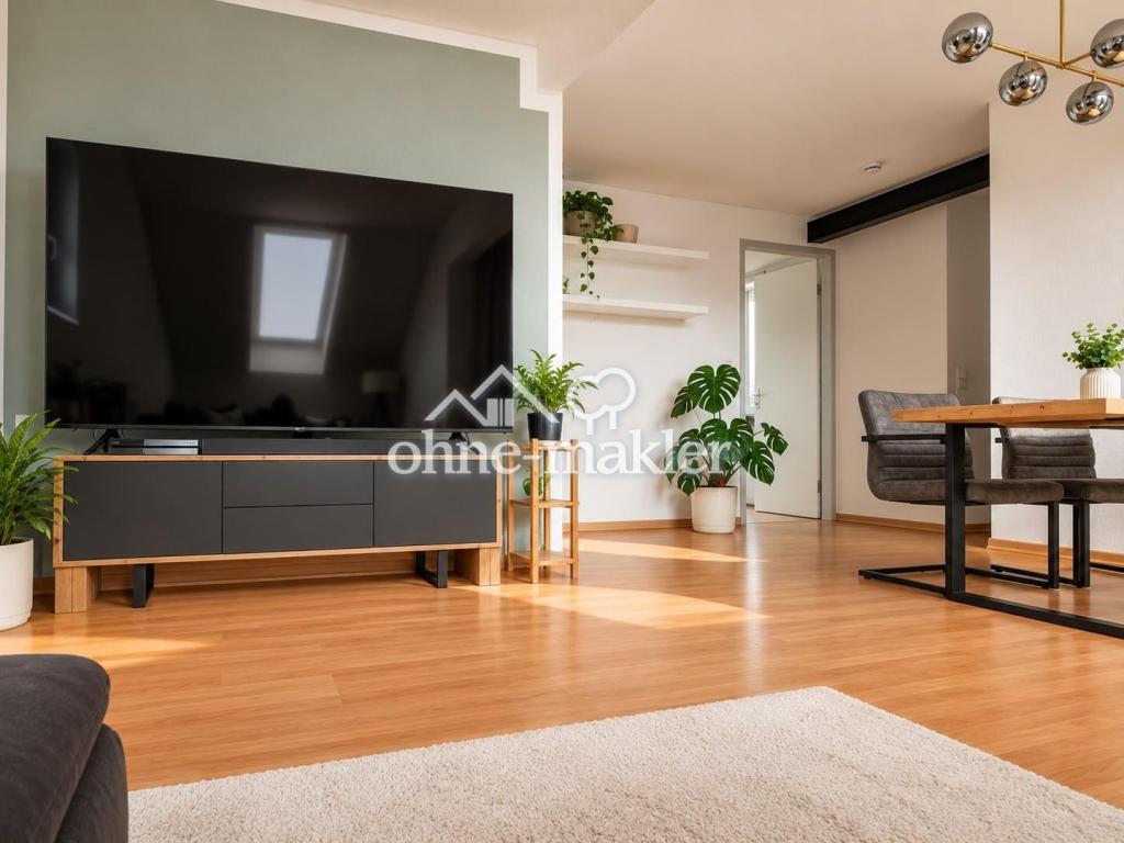Schöne 3-Zimmer-Dachgeschosswohnung mit Südbalkon in der Südstadt – Nachmieter zum 01.12. gesucht - Foto 2