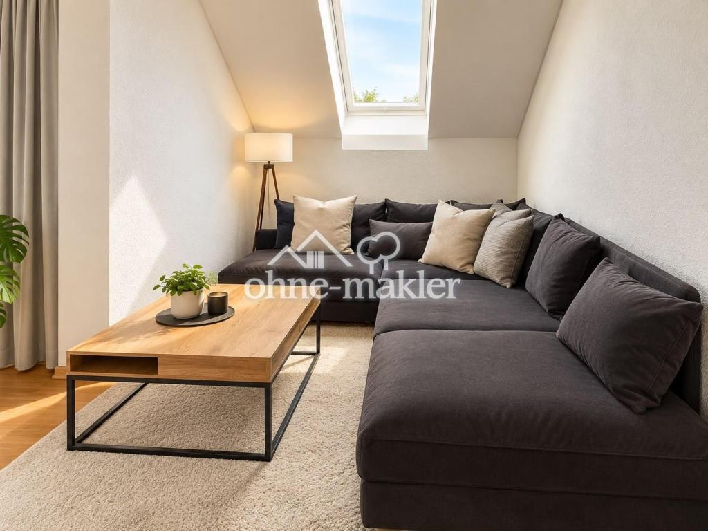 Schöne 3-Zimmer-Dachgeschosswohnung mit Südbalkon in der Südstadt – Nachmieter zum 01.12. gesucht - Foto 1
