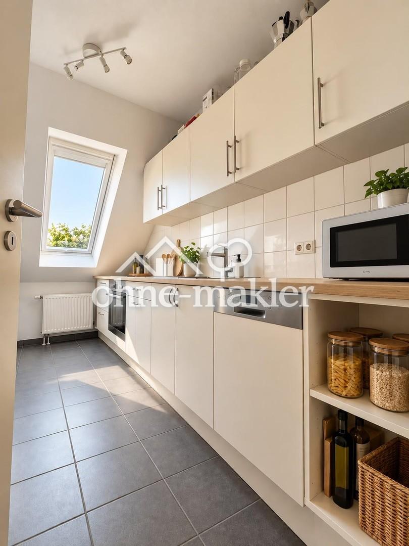 Schöne 3-Zimmer-Dachgeschosswohnung mit Südbalkon in der Südstadt – Nachmieter zum 01.12. gesucht - Foto 5