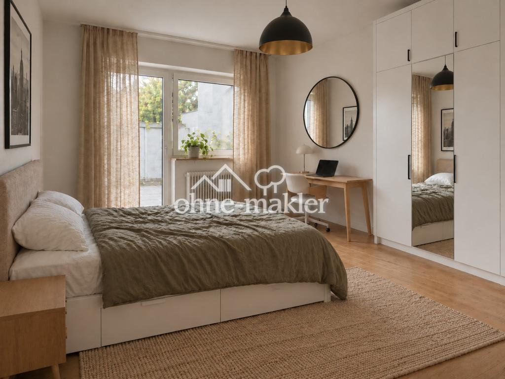 Hochwertig möbliertes WG-Zimmer (3er WG) - all inkl. Miete / frisch renovierte Wohnung & Garage - Foto 1