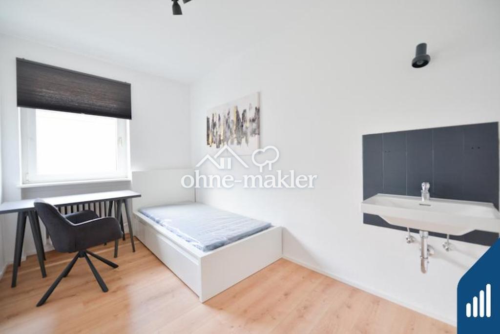 Uni fast vor der Haustür: Möbliertes Zimmer in ruhiger Lage | Sanderau Nähe Uni und Mensa. - Foto 1