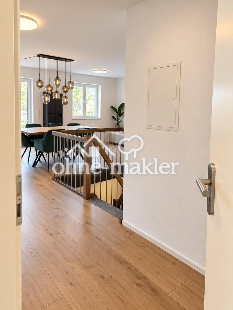 Große moderne 5 Zimmerwohnung mit Garten - Foto 2