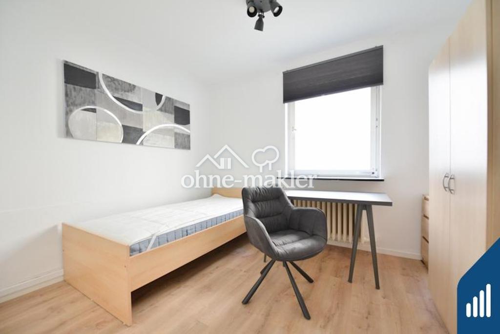 Morgens länger schlafen: Möbliertes Zimmer, Weingartenstraße nur wenige Schritte zur Uni - Foto 1