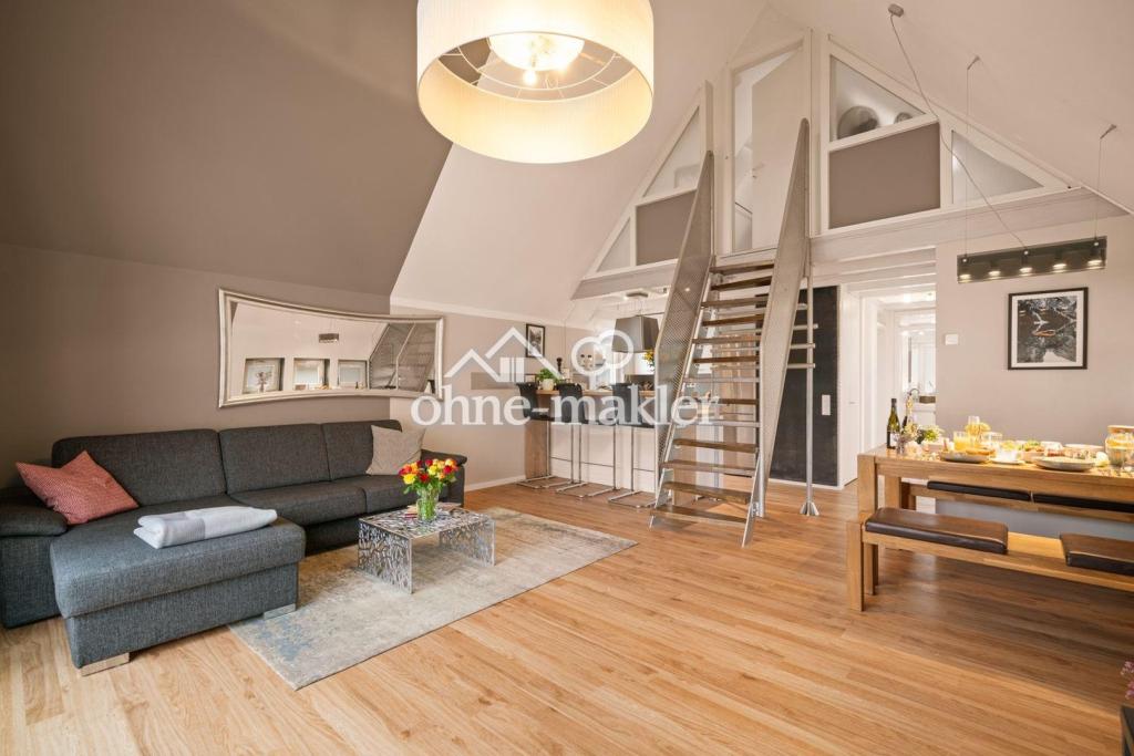 Wohnen auf Zeit am Bodensee: möblierte 2,5-Zimmer-Wohnung mit großem Balkon, Strand in 3 Gehminuten - Foto 2