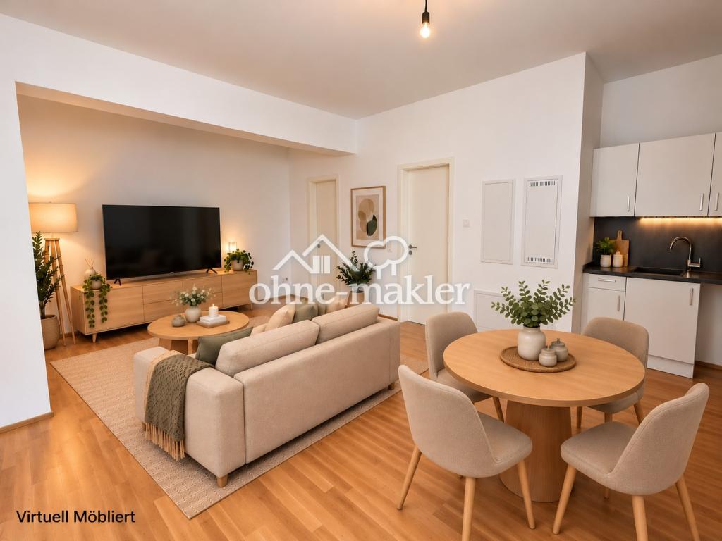 Erstbezug in Prenzlauer Berg: Neuer Einbauküche, Fußbodenheizung, und Separater Schlafbereich - Foto 1