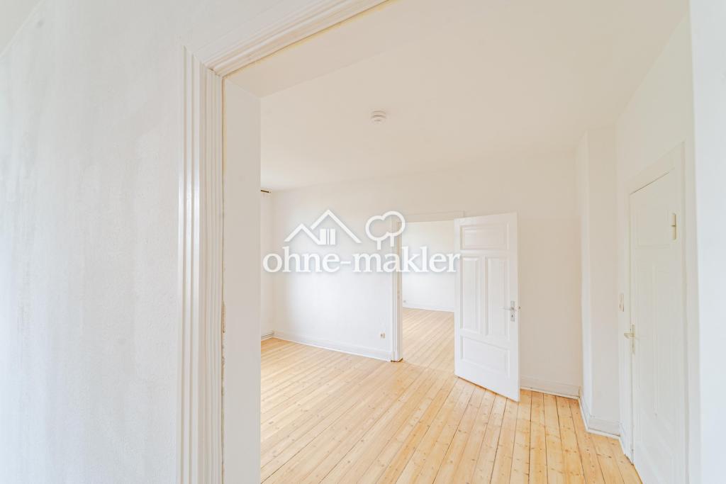 3-Zimmer-Altbauwohnung, 91 m², mit Balkon und Gemeinschaftsgarten - Foto 1
