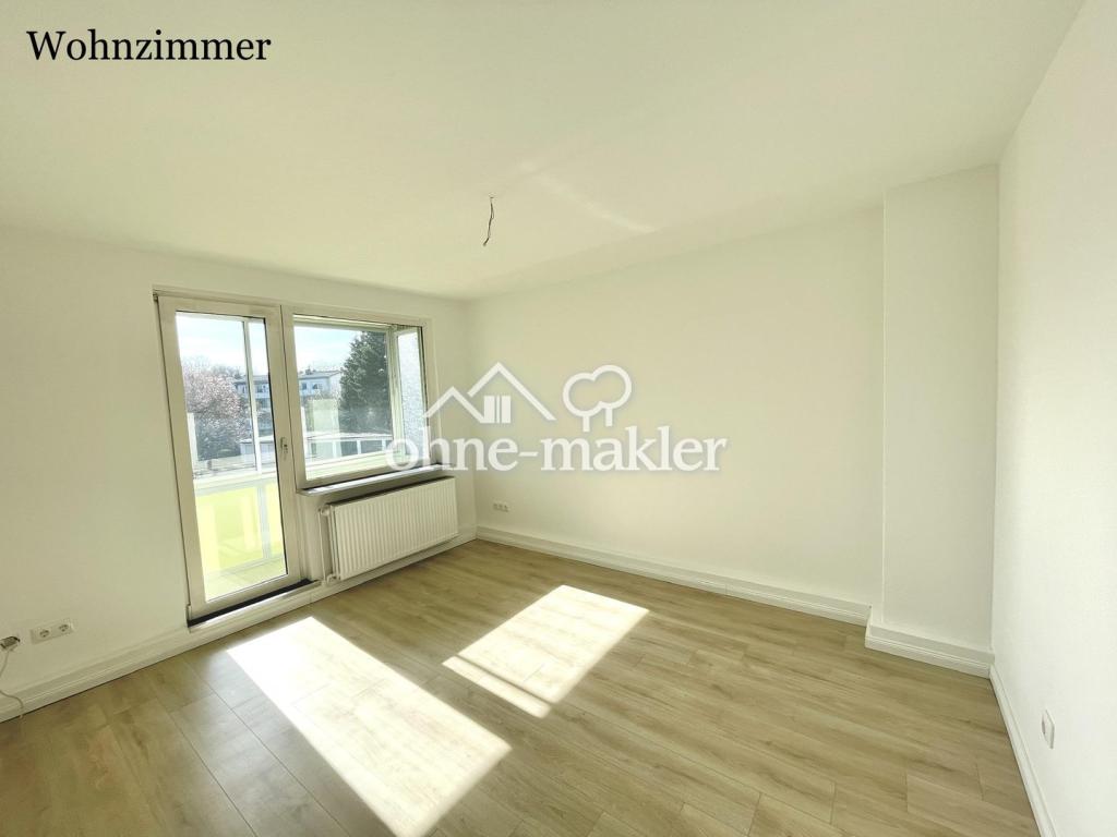 Gepflegte 3-Zimmer-Wohnung mit Balkon und Tageslichtbad nahe der Weser in Bremen-Woltmershausen - Foto 2