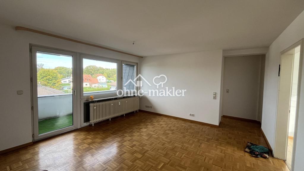 Helle 3-Zimmer-Dachgeschosswohnung mit Balkon und Weitblick in Großseifen - Photo 2