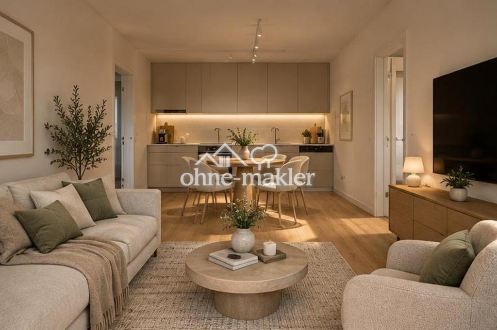 Stilvolle 2-Zimmer-Wohnung mit großem Balkon und Grünblick in Pankow - Photo 1