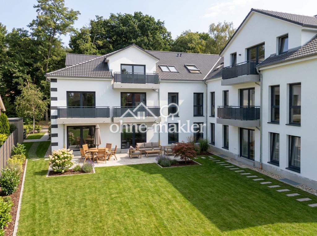 Ihre ruhige Terrassenwohnung mit Garten zum Hinterhof - Foto 1