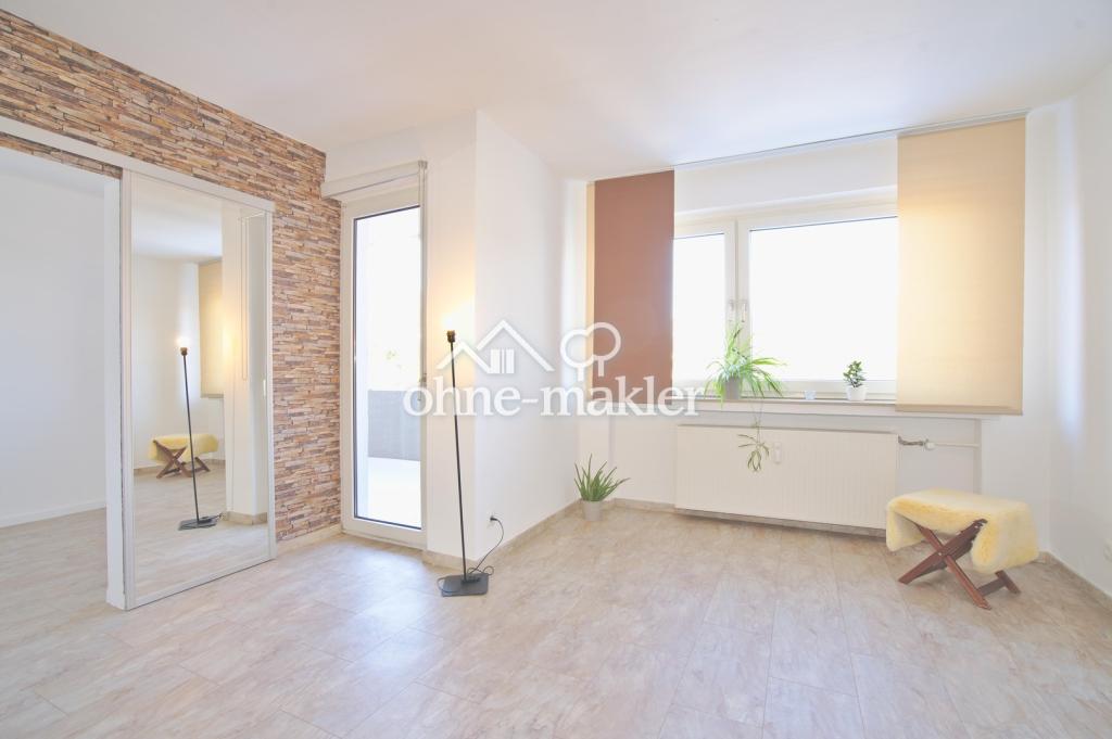 Lichtdurchflutete Wohnung mit Küche und Balkon - Foto 4