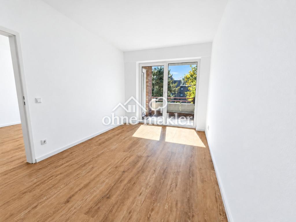Morgenkaffee auf dem Balkon, Abendessen aus der eigenen Küche: 2-Zimmer-Wohnung in Münster - Foto 1