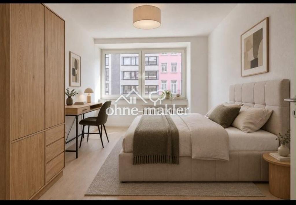 Möbliertes Zimmer in neuer 2er-WG, Erstbezug nach Renovierung, Zentrum Aachen - Foto 3