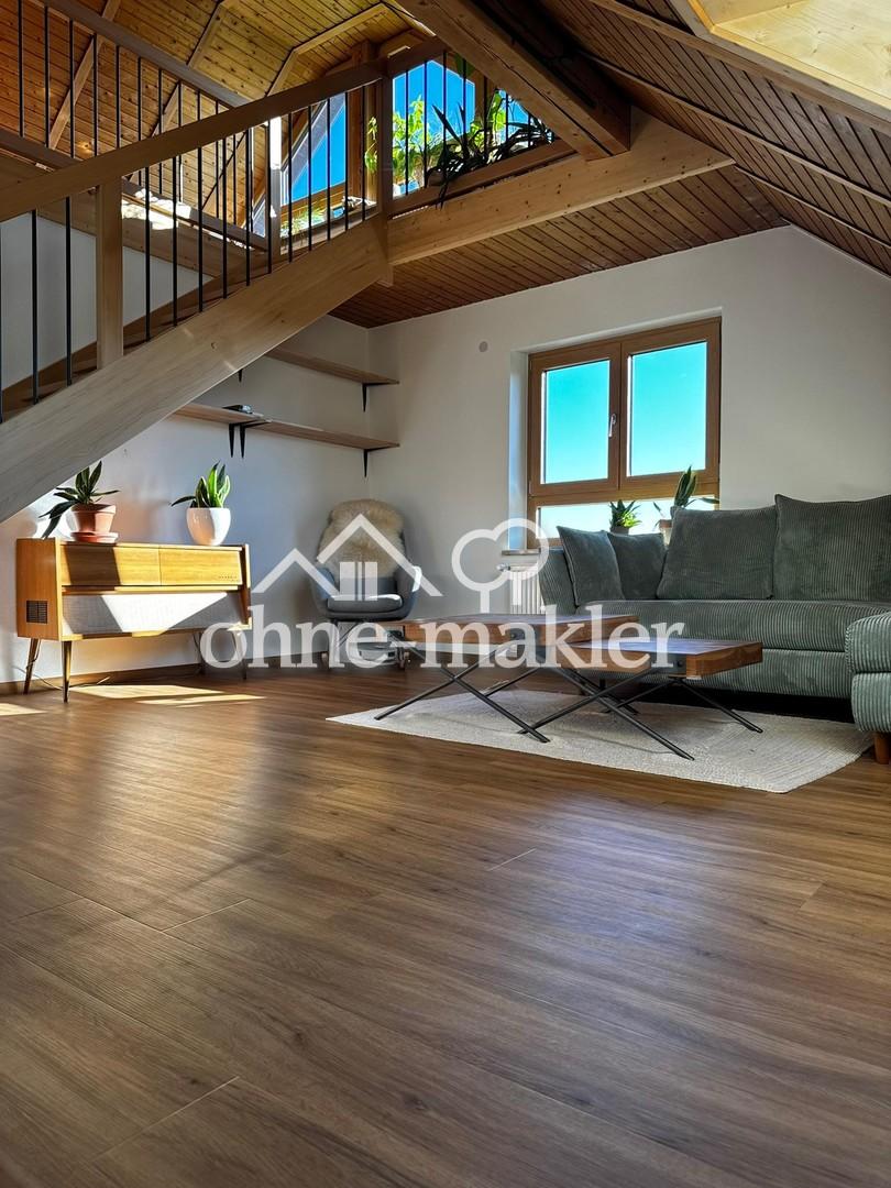 Maisonette-Wohnung mit Galerie, Wintergarten und Walberla-Blick - Foto 1