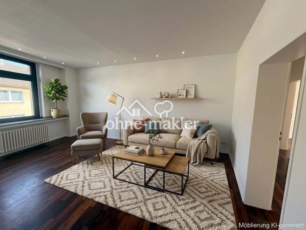 Renoviert: 3‑Zi mit EBK + Garten, 86 m², ab sofort, Heckinghausen (nahe Barmer Anlagen) - Foto 1