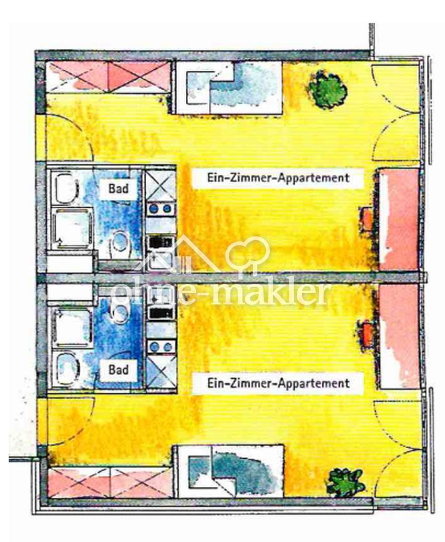 Appartment am Universitätsklinikum | Direkt einziehen | Studenten & Azubis - Foto 5