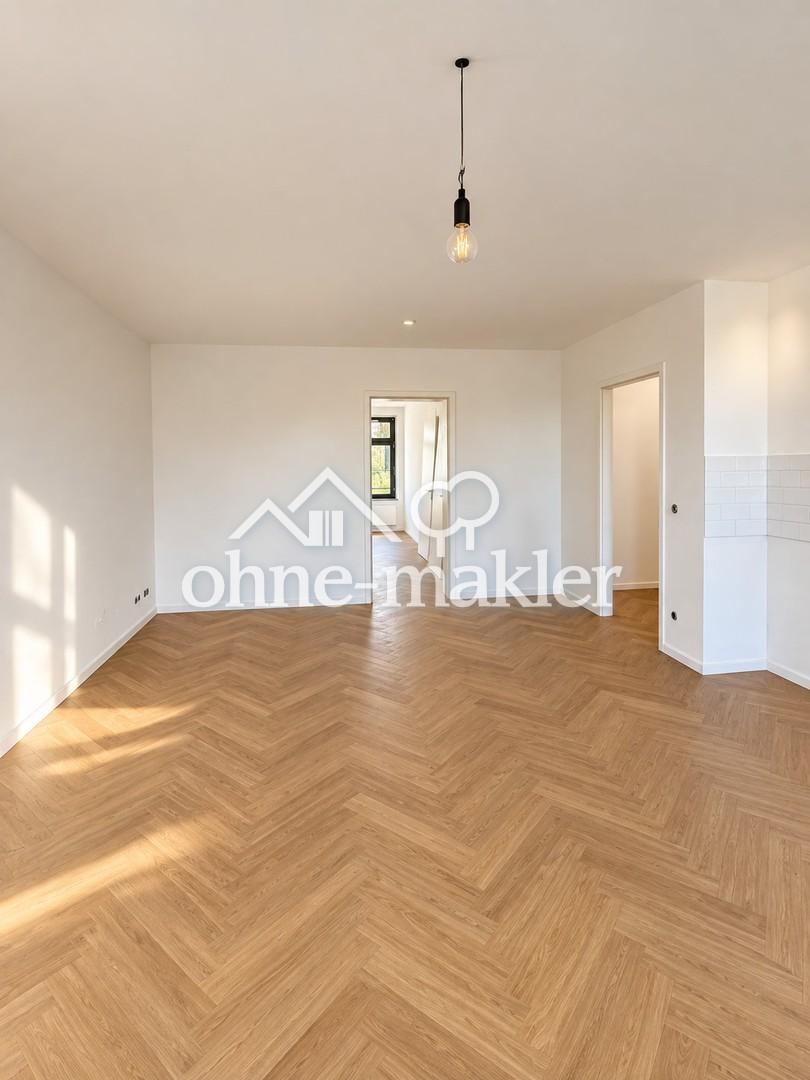 Frisch saniert in Stötteritz: 2 Zimmer mit großzügiger Wohnküche & Balkon ins Grüne - Foto 1