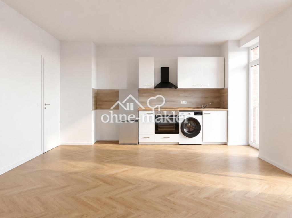Frisch saniert in Stötteritz: 2 Zimmer mit großzügiger Wohnküche & Balkon ins Grüne - Foto 2