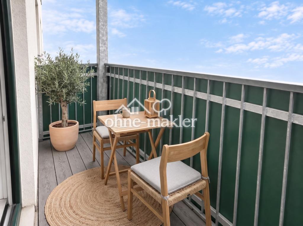 Frisch saniert in Stötteritz: 2 Zimmer mit großzügiger Wohnküche & Balkon ins Grüne - Foto 4