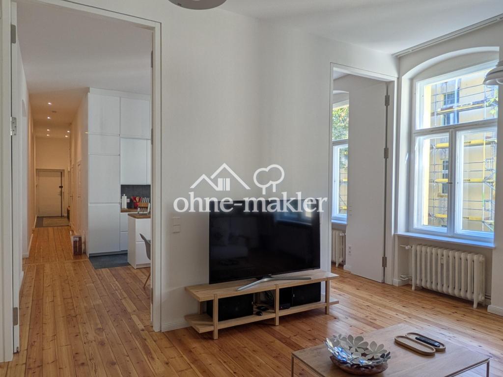 Frisch sanierte, voll möblierte 85 m² Altbauwohnung in Berlin-Wilmersdorf ab sofort - Photo 2
