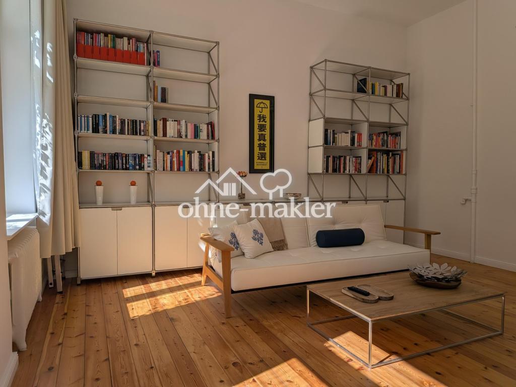 Frisch sanierte, voll möblierte 85 m² Altbauwohnung in Berlin-Wilmersdorf ab sofort - Photo 1
