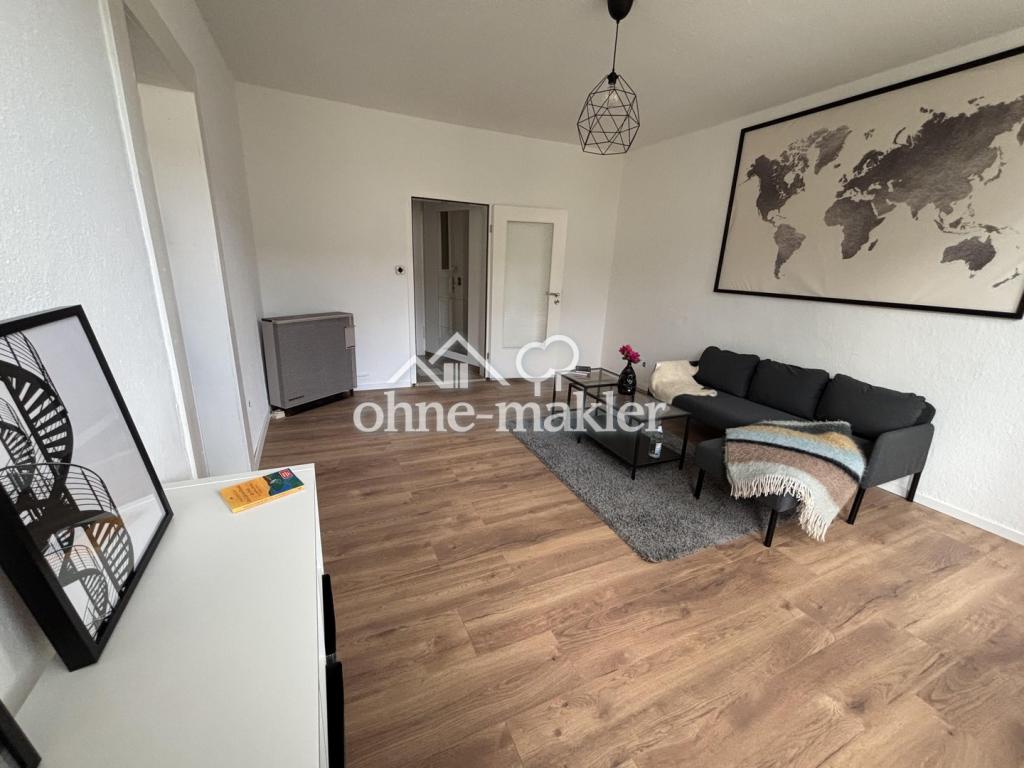 Lichtdurchflutete renovierte 54qm-Wohnung inkl. Einbauküche & Möbel - Foto 2