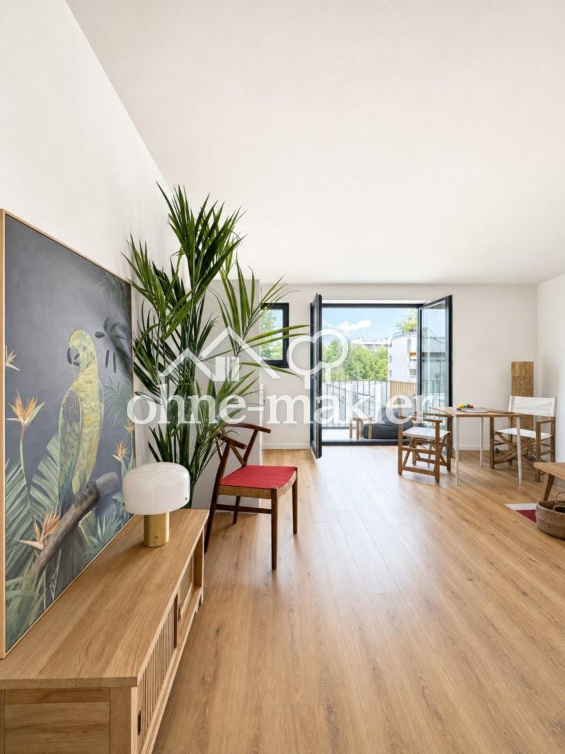 SCHWABINGER GERBERHÖFE: Großzügige 1-Zimmer-Wohnung mit Balkon und Blick auf den Olympiaturm - Photo 1