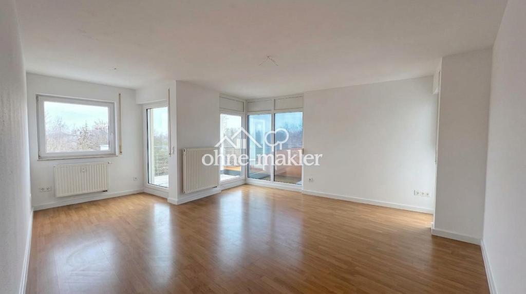 Helle 3-Zimmer-Wohnung mit 2 Balkonen, neuer Einbauküche und Blick ins Grüne - Photo 3