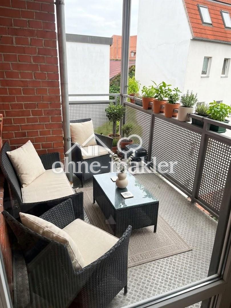 4,5 ZKB Nähe Hbf und Altstadt mit Aufzug/Balkon - Foto 3