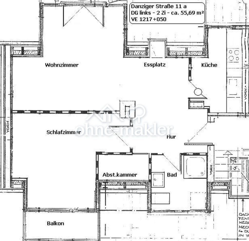 Schöne Dachgeschosswohnung in Ruhiger Lage - Foto 4