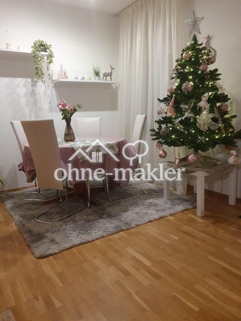 ruhige, helle 2-Raum Wohnung mit Parkettboden + Balkon + Küche - Foto 3