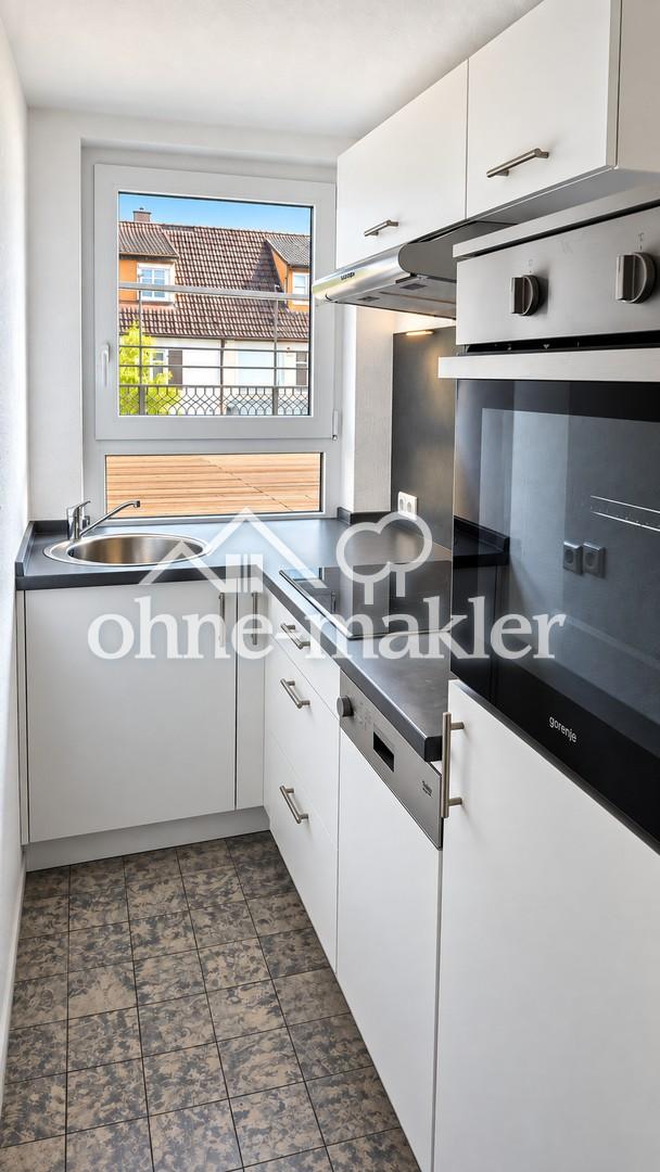 Traumhafte Dachterrasse! Helle 2-Zimmer-Dachgeschosswohnung in zentraler Lage - Foto 3