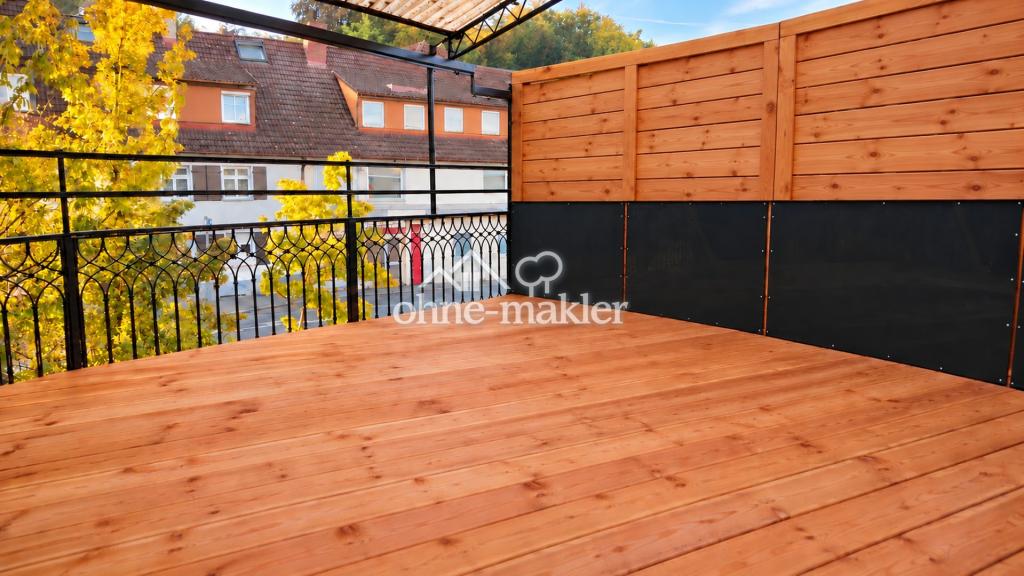 Traumhafte Dachterrasse! Helle 2-Zimmer-Dachgeschosswohnung in zentraler Lage - Foto 5