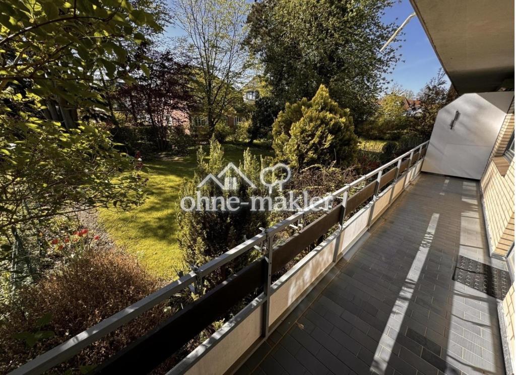 Sanierte 3 Zimmer Wohnung mit offener Wohnküche, Balkon und Gartennutzung, ruhig nahe Stadtpark - Photo 4