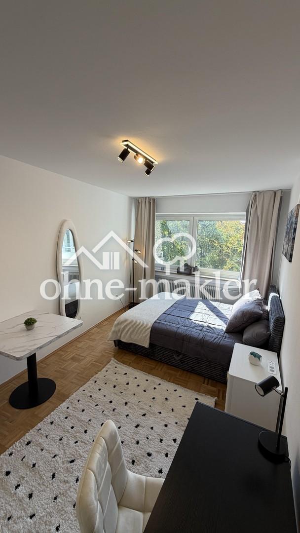 1 WG Zimmer in Innenhoflage zentrumsnah inkl. EBK und möbliert - Foto 3