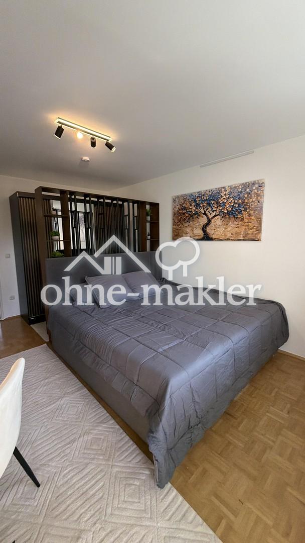 1 WG Zimmer in Innenhoflage zentrumsnah inkl. EBK und möbliert - Foto 5