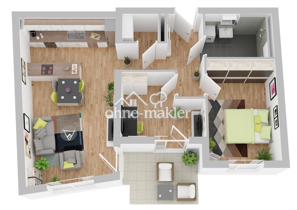 Vorankündigung: Barrierefreie 3-Zimmer Wohnung im Zentrum von Manching - Photo 2