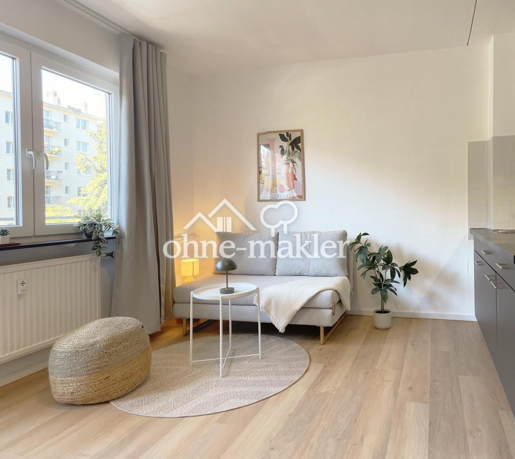 Erstbezug: Möbliertes Single-Apartment mit Balkon - nähe Wasserturm! - Foto 2