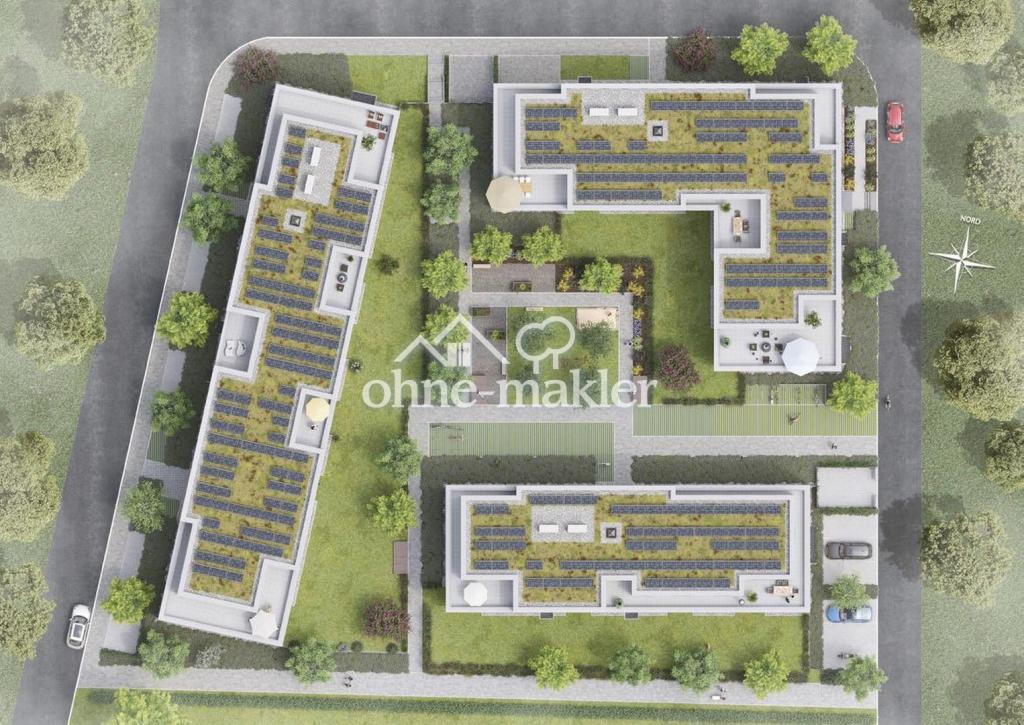 Erstbezug mit Top-Ausstattung: 3-Zi.-Neubauwohnung, Loggia, neue Einbauküche, TG – KfW 40 / A+ - Foto 4