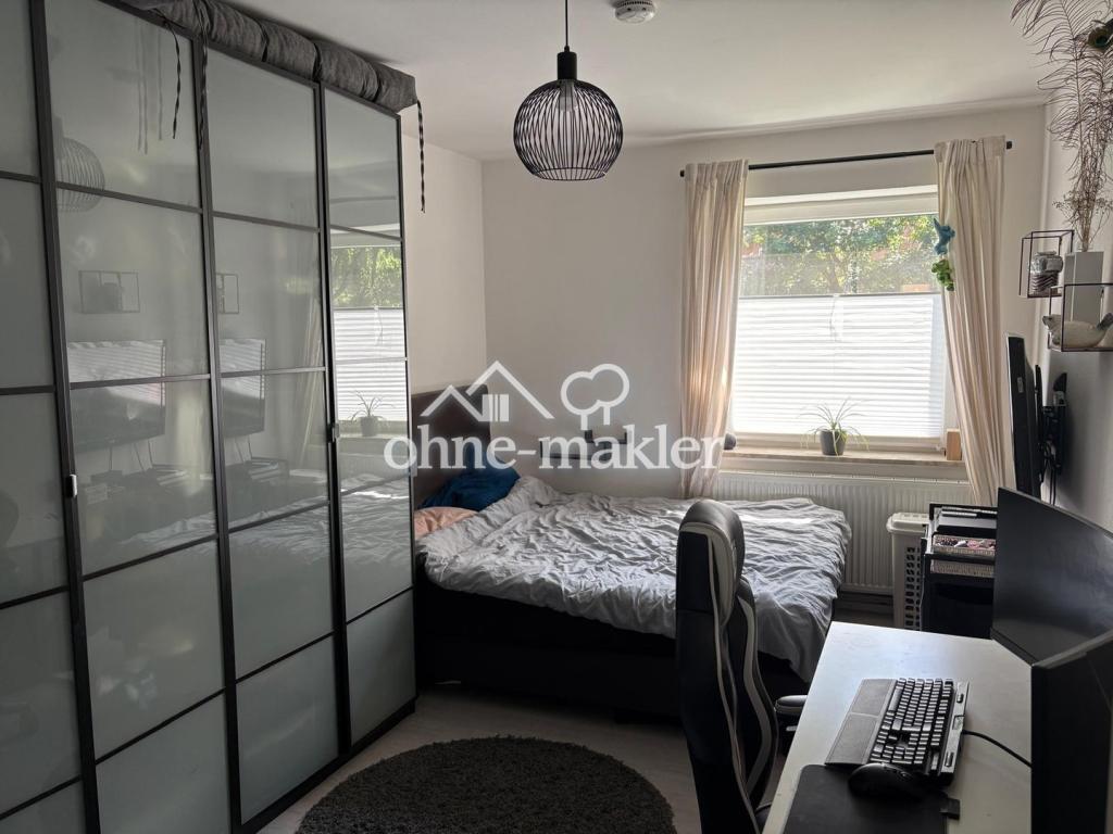 2-Zimmer-EG-Wohnung mit großer, eingewachsener Westterrasse & Einbauküche in Finkenwerder - Photo 4