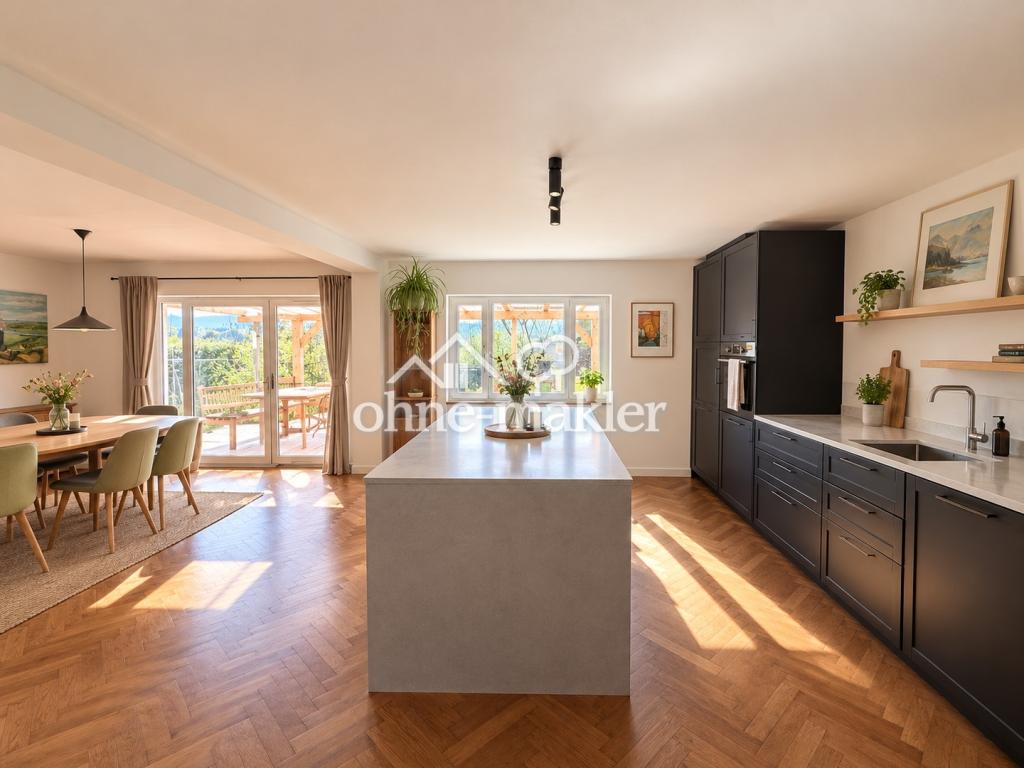 Großzügig wohnen mit Bergblick - modernisiertes Einfamilienhaus - Foto 5