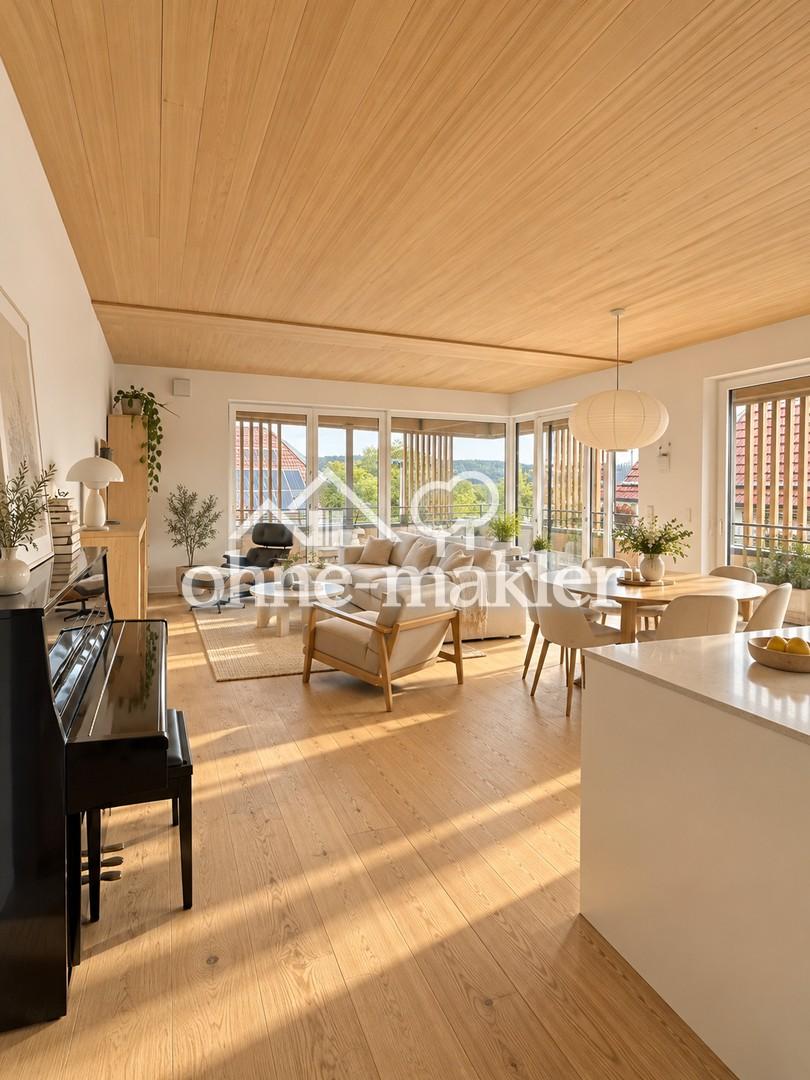 Ökologisch & Energieeffizient wohnen im modernen Holzhaus - Foto 1