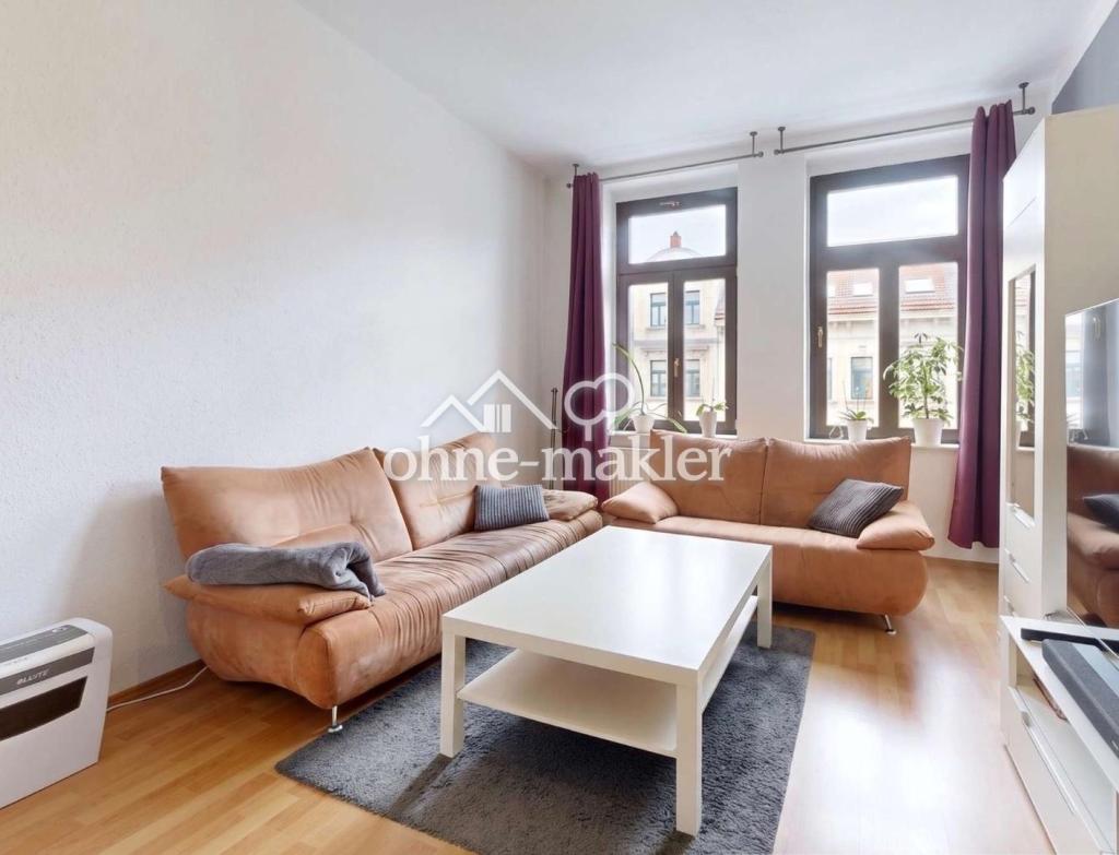 Helle 2-Zimmer-Wohnung mit Balkon in saniertem Gründerzeit-Altbau in Leipzig-Gohlis-Süd - Foto 1