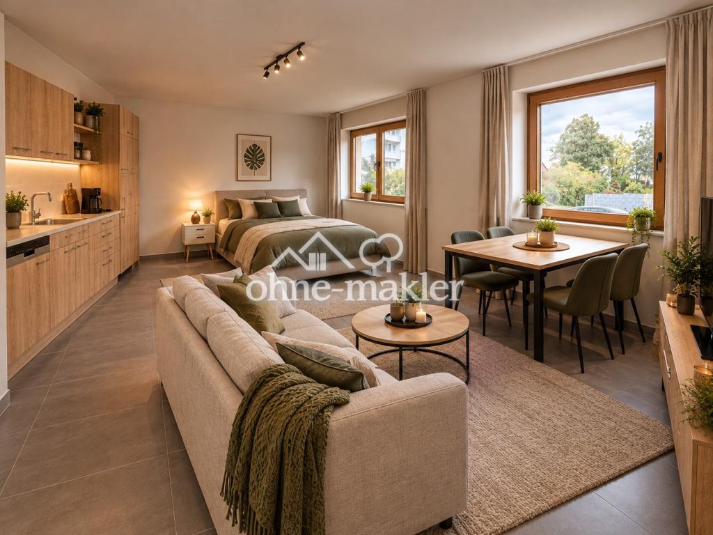 Komplett saniertes Apartement in zentraler aber ruhiger Lage - Foto 1
