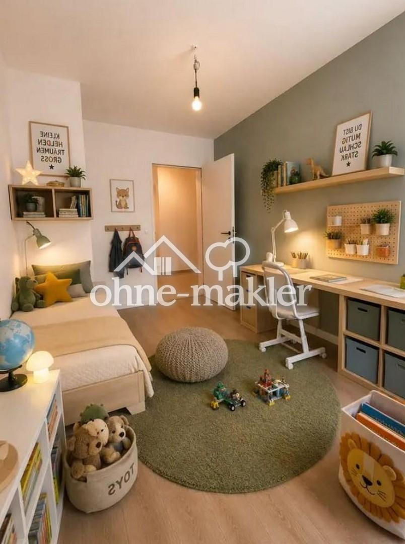 Möblierte 3-Zimmer-Wohnung mit Balkon - Photo 1