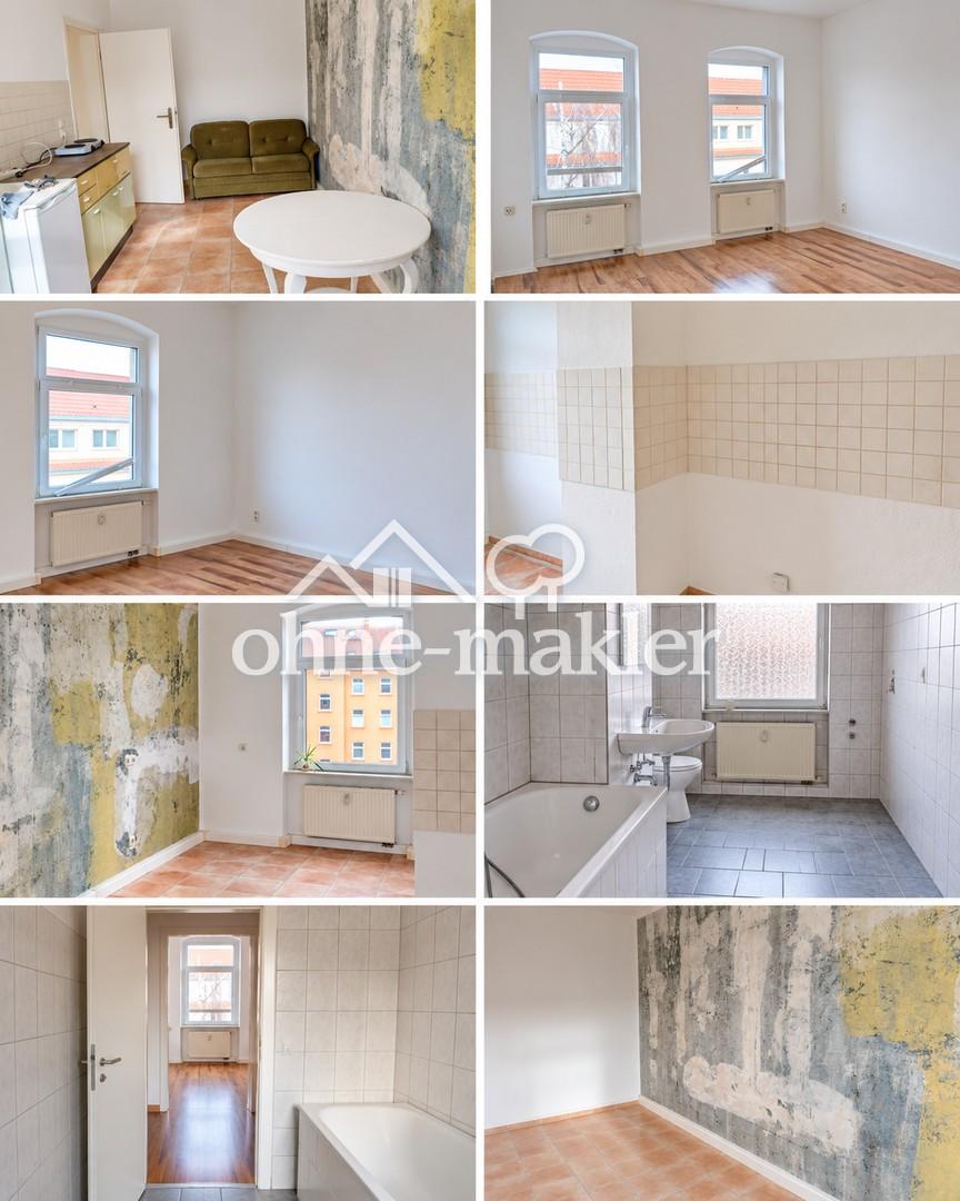 1-Raum-Wohnung in zentraler Lage von Erfurt – Adalbertstraße - Photo 4